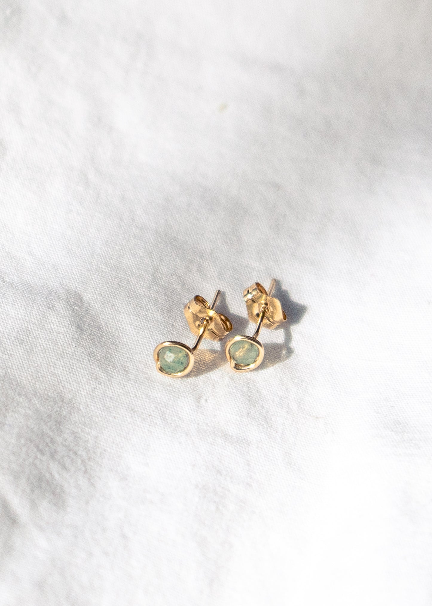 Azurite Stud Earrings