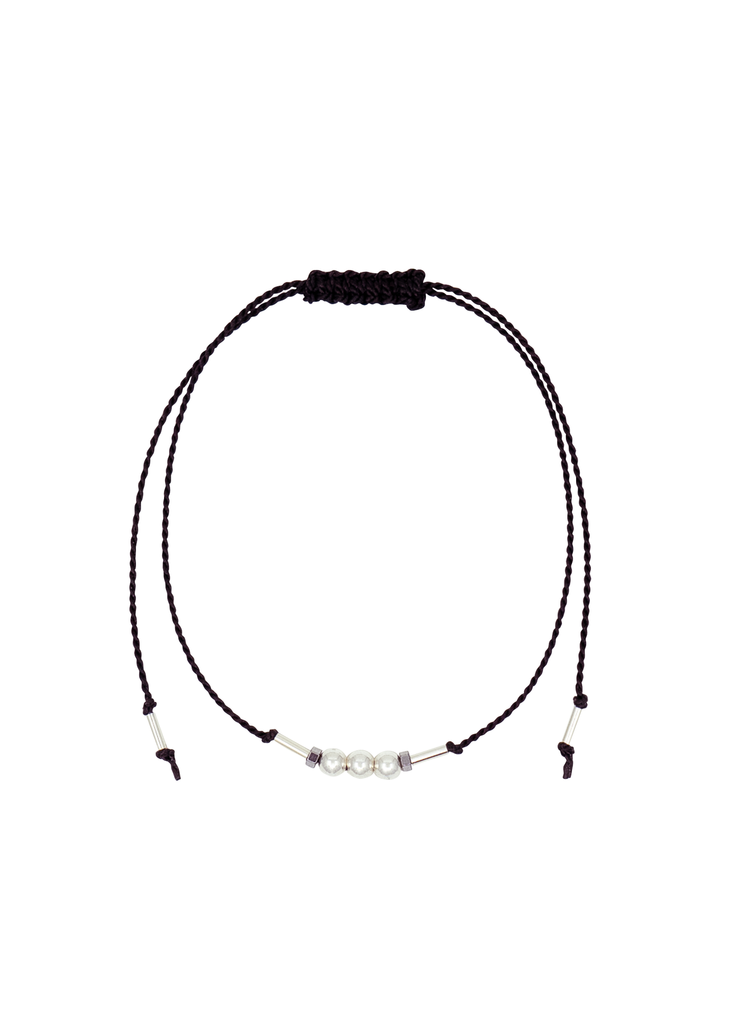 Friendship Bracelet in Sterling Silver