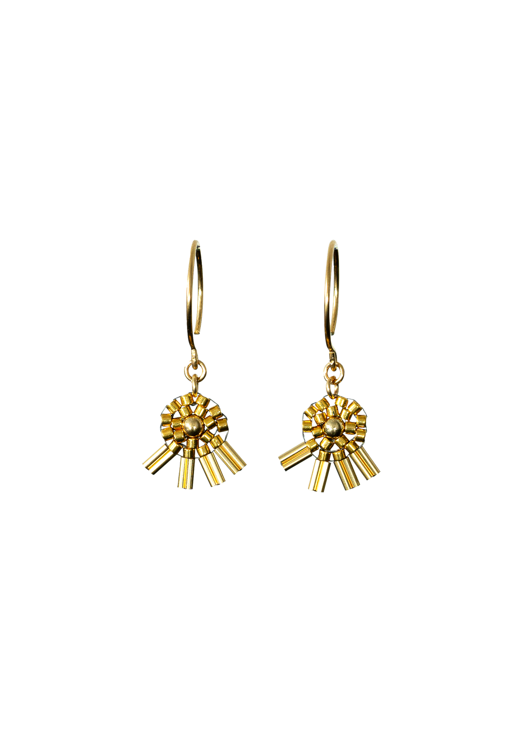 Araw Hoop Earrings in Gold