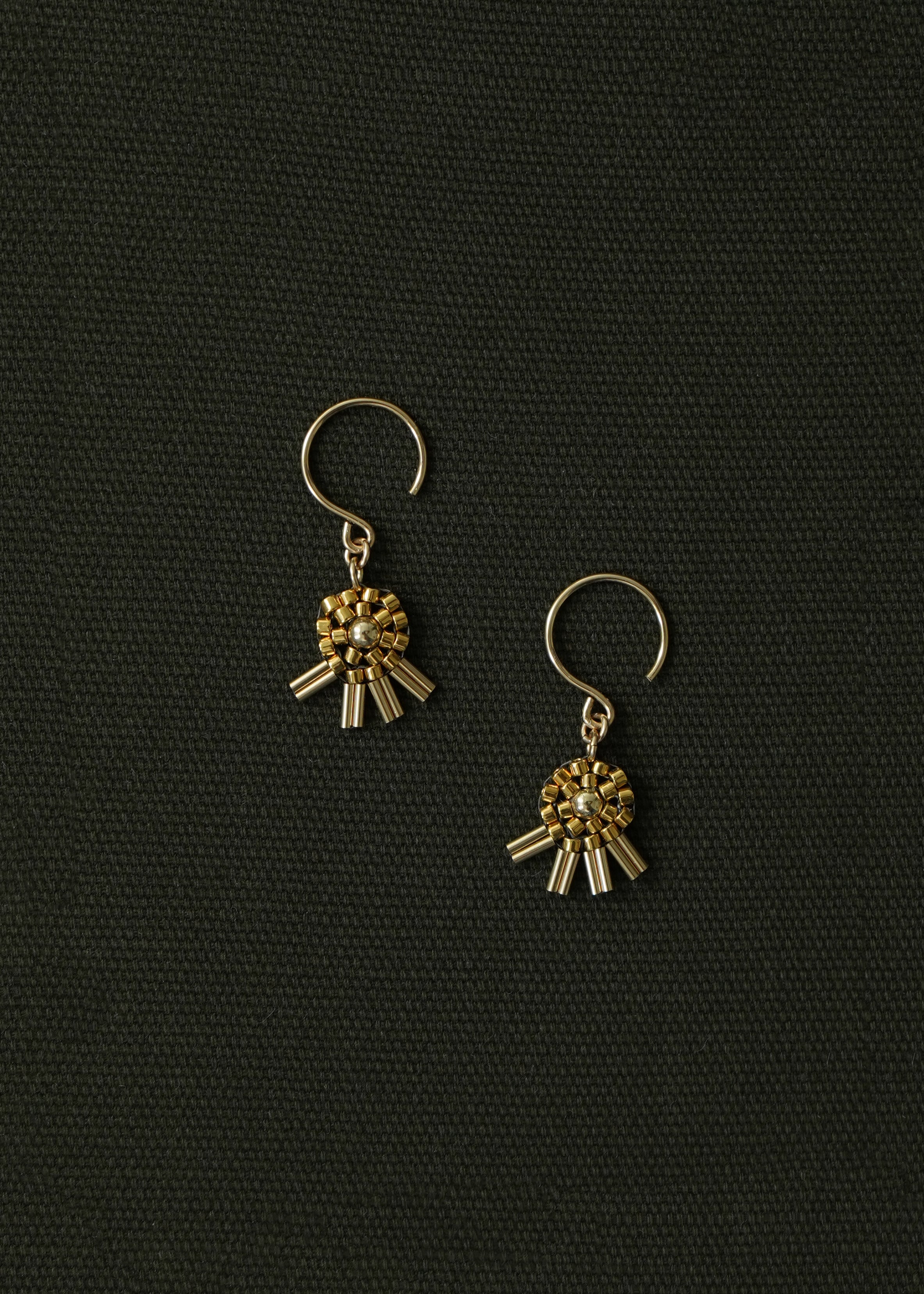 Araw Hoop Earrings in Gold