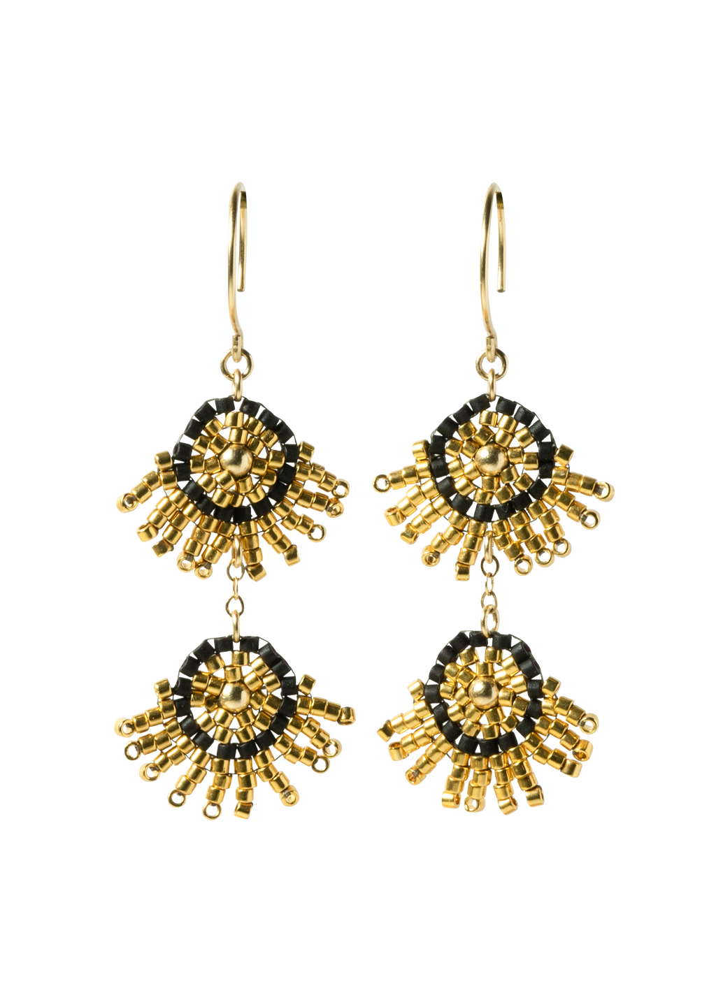 Araw Earrings in Gold